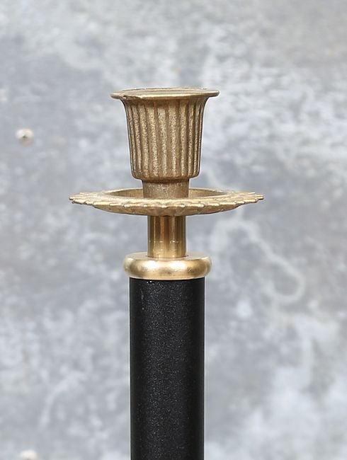 Ljusstake Svart – Two Faces