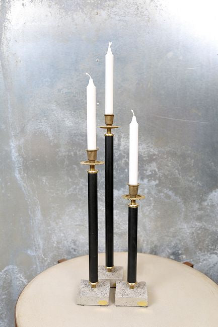 Ljusstake Svart – Two Faces