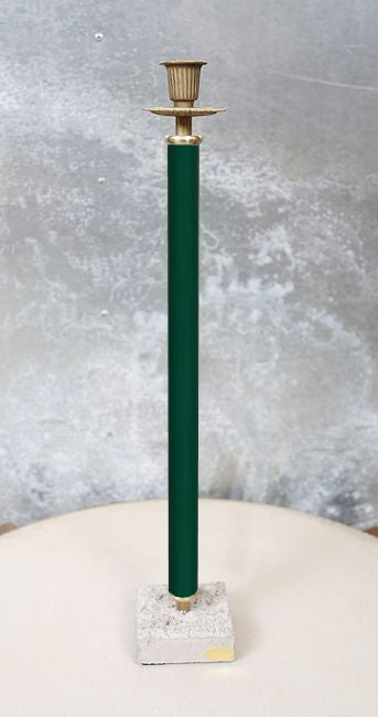 Ljusstake Two Faces Grön