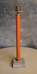 Ljusstake Two Faces Orange