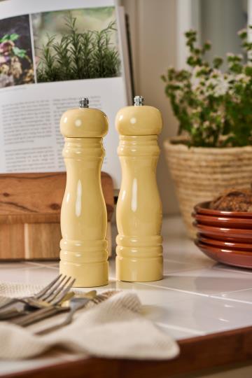 Salt- och pepparkvarn Ljusgul