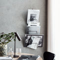Tidningsställ, Mag, Antik brun