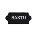 Gjutjärnsskylt Bastu