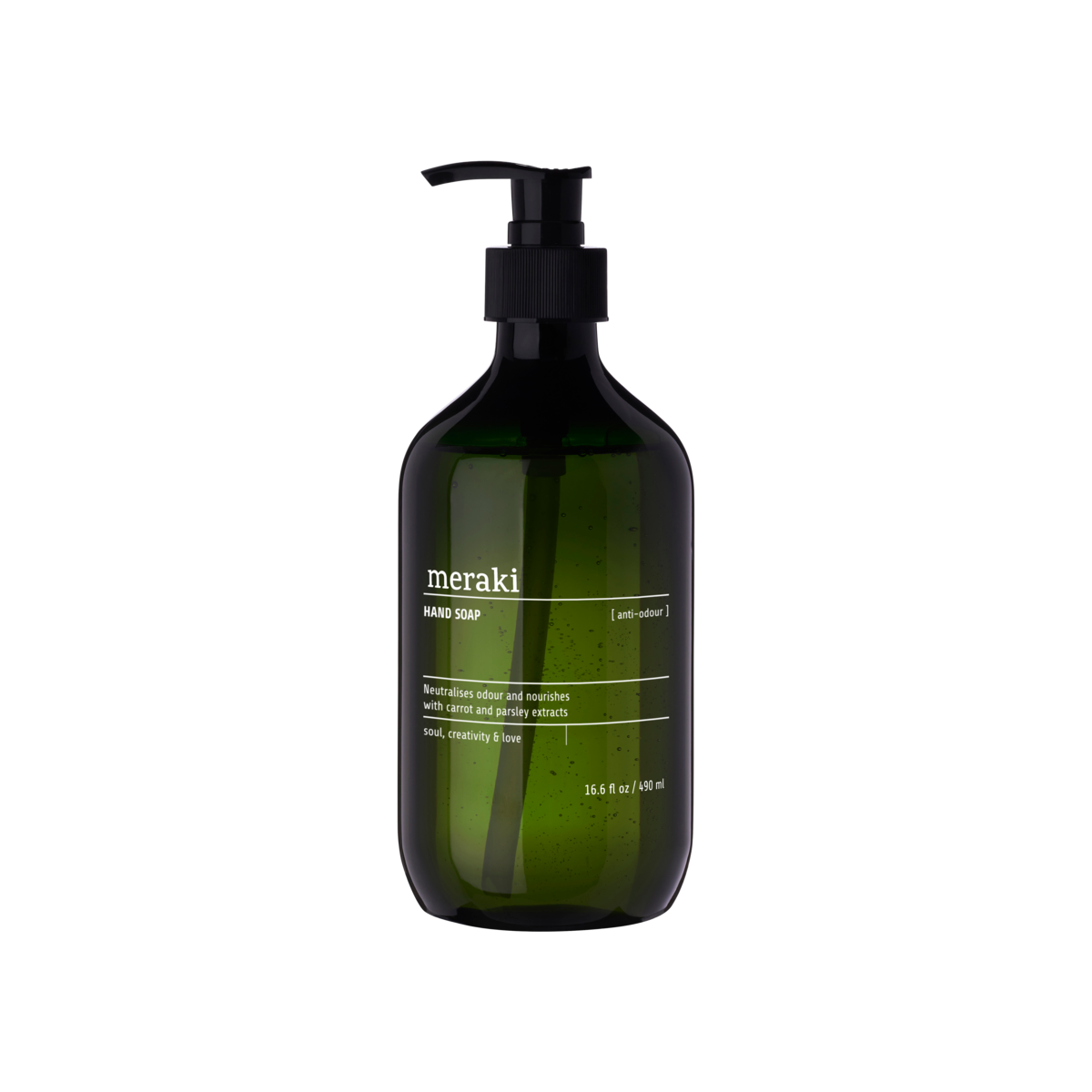 Handtvål, Anti-odour, Meraki. 490 ml.