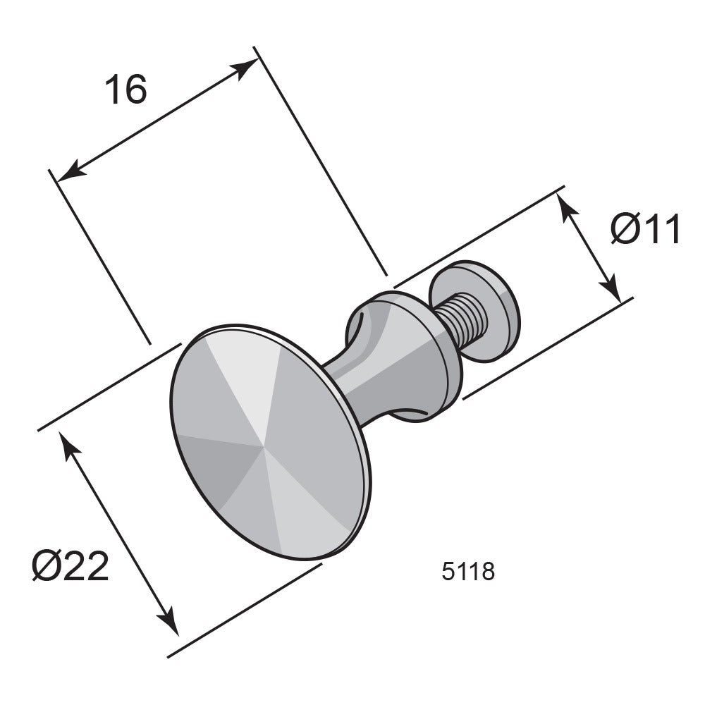 Lådknopp 5118 N