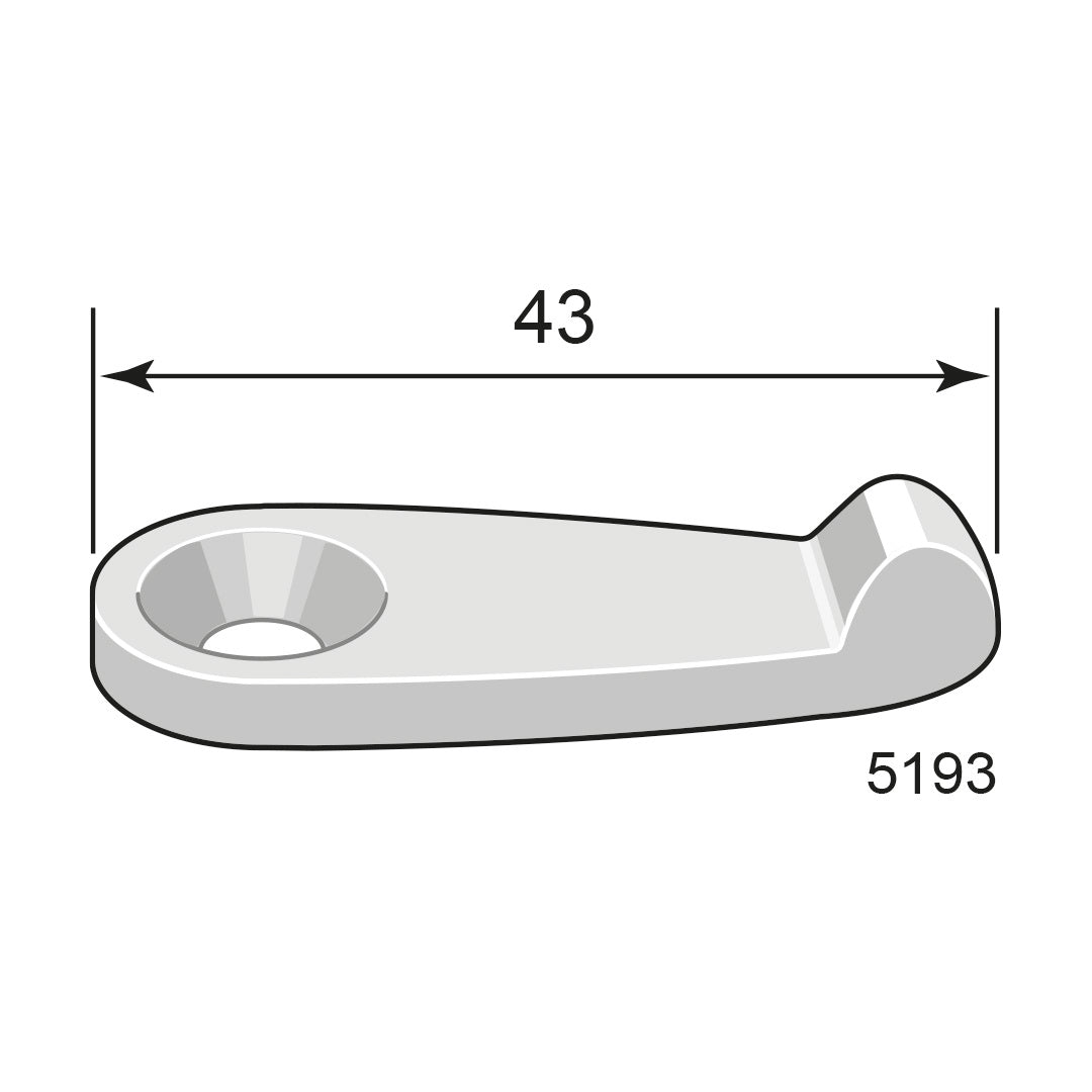 Vervel 5193, låg enkel