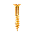 Träskruv TFS 5x5/8 mässing, 10-pack