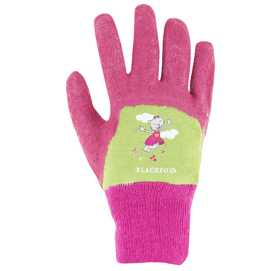 Barnhandske Country Rosa