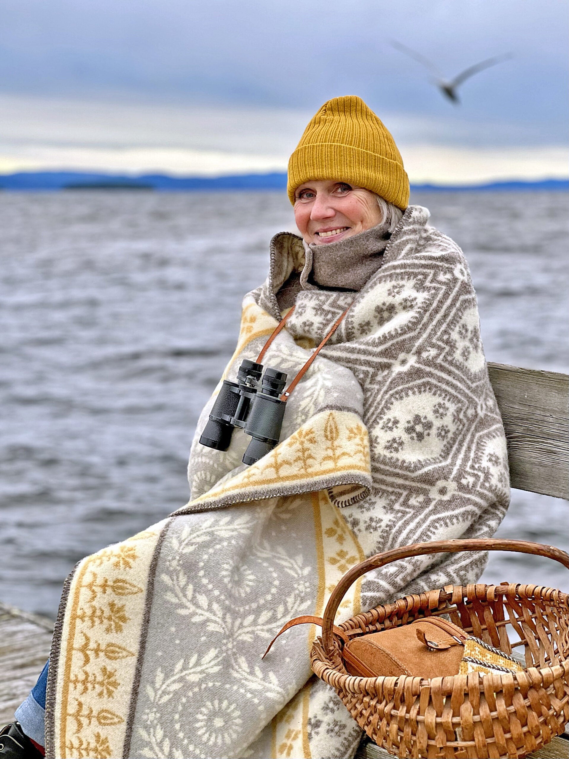Ullfilt Brunkulla