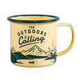 Emaljmugg Outdoors Gul