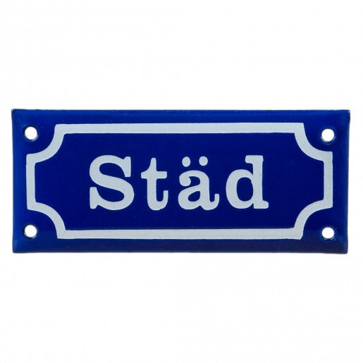 Emaljskylt