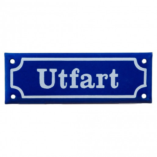 Emaljskylt