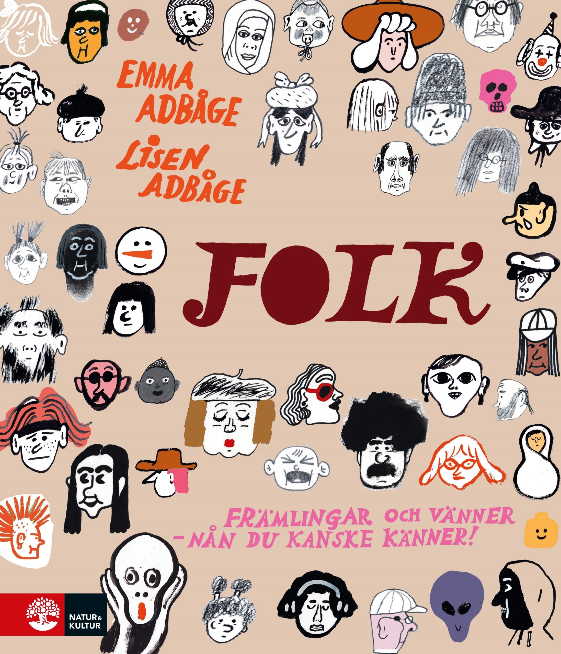 Folk, Adbåge