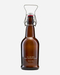 Glasflaska med patenkork, Brun, 480 ml