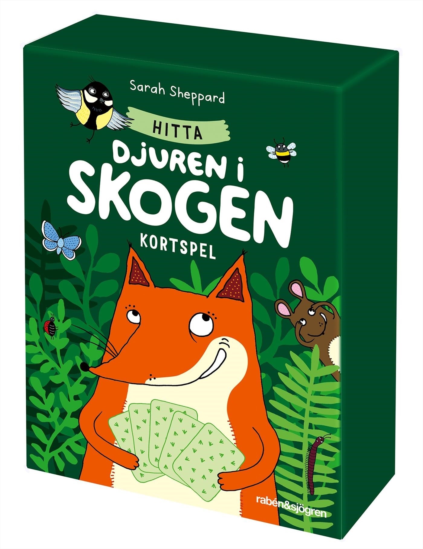 Hitta djuren i skogen, kortspel