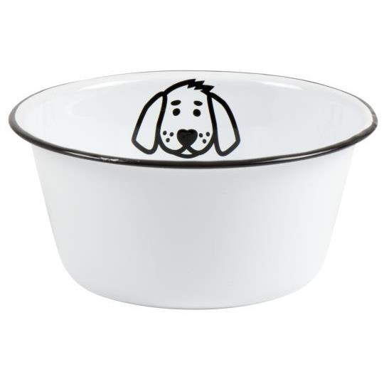 Hundskål, vit, IB Laursen