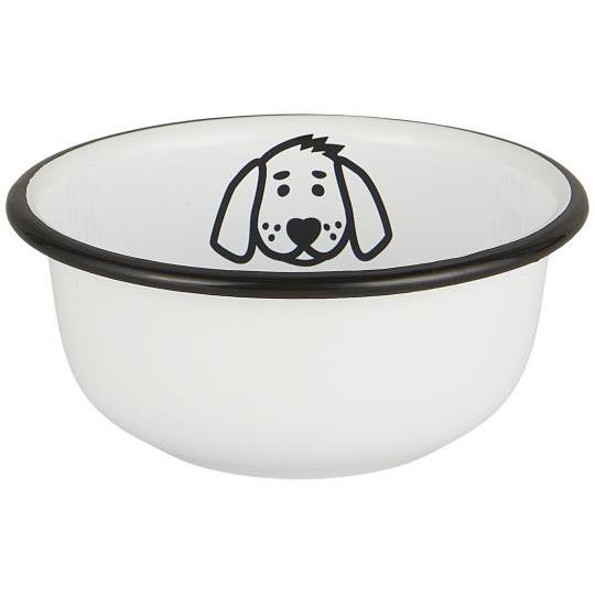Hundskål, vit, IB Laursen