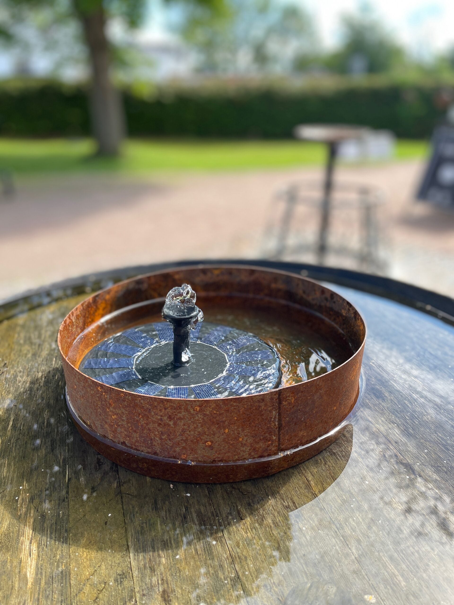 Fontän solcell