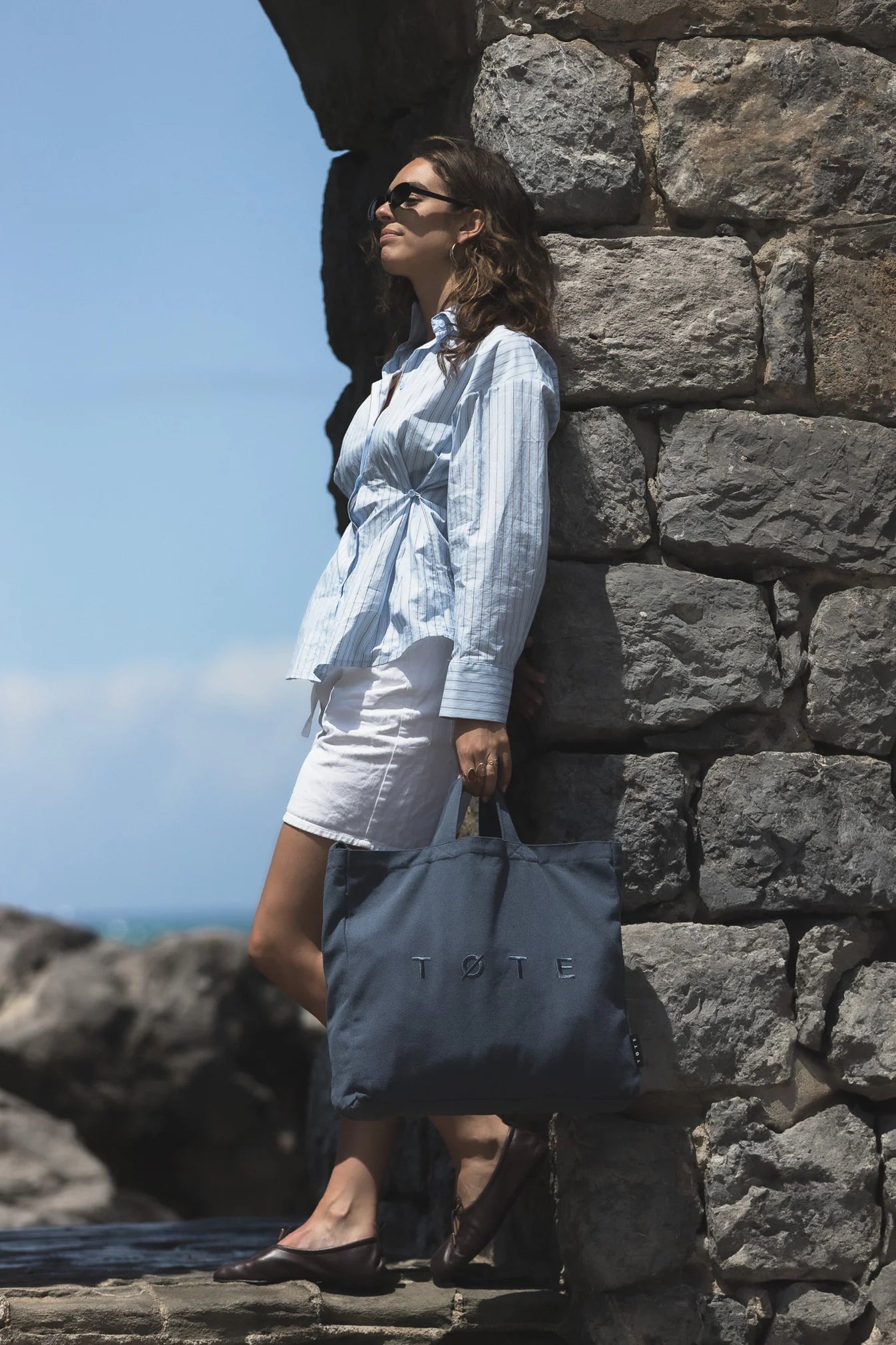 TØTE Bag Stone Blue