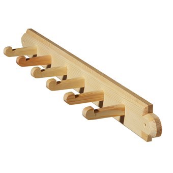 Knoppbräda täljd kort omålad