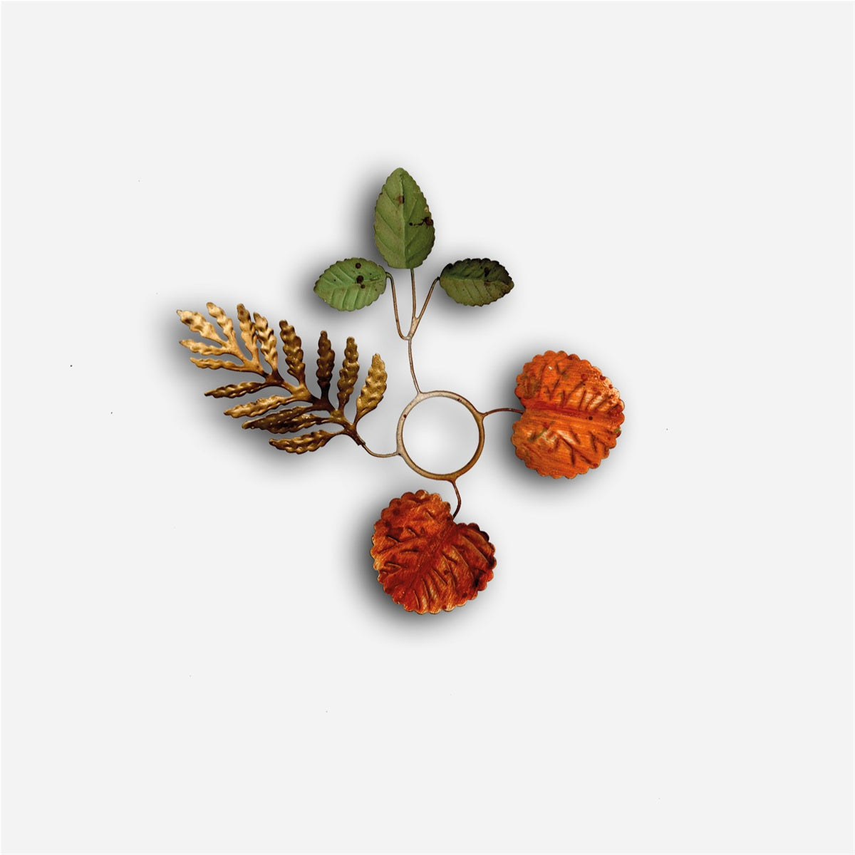Ljusmanschett Blad – Eldgarden