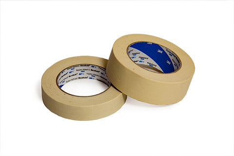 Maskeringstejp gul 24 mm x 50 m