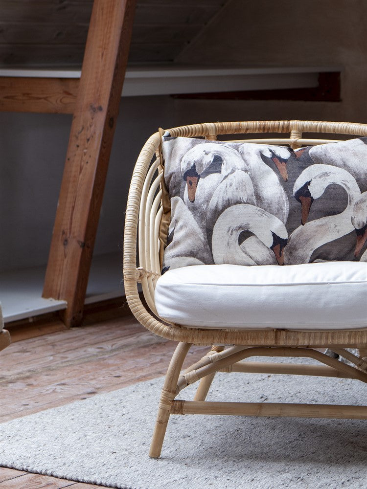 Kuddfodral Swan brun – Mogihome