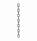 Oval kätting kr/m (Svart)
