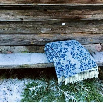 Filt Nästgårds blå