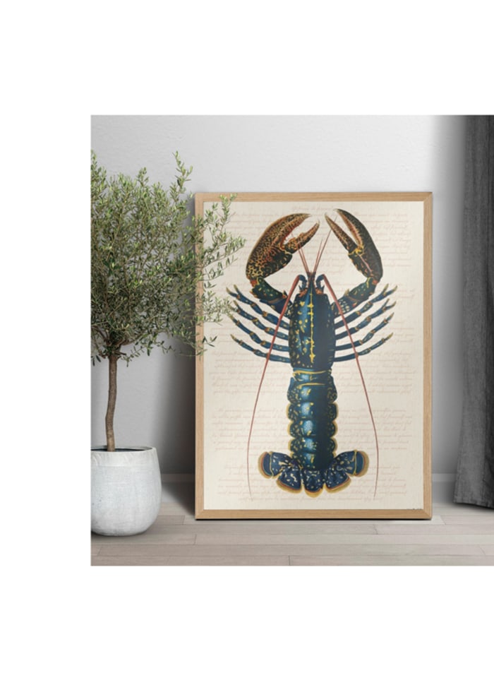 Poster Blue Lobster