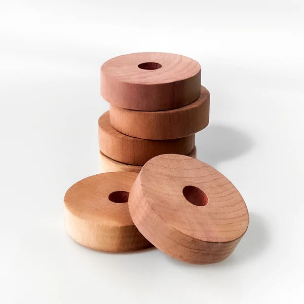 Rödcederringar, handgjorda, 6-pack