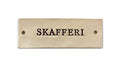 Skafferi – Handgjord keramikskylt