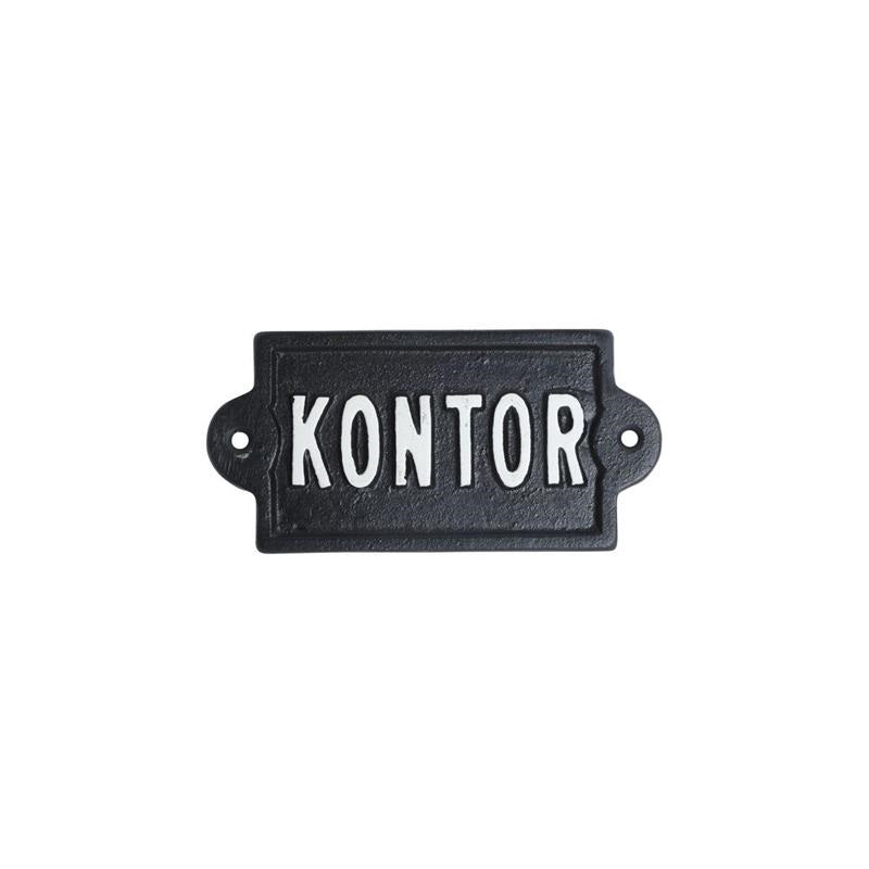 Skylt Kontor 14x7 cm