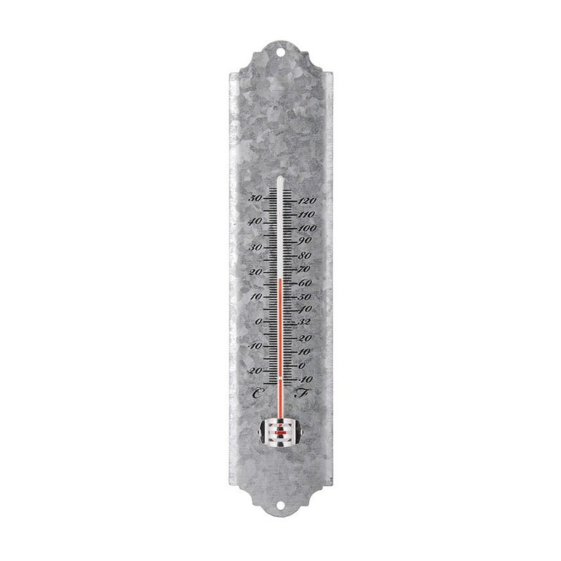 Termometer i zink 30 cm