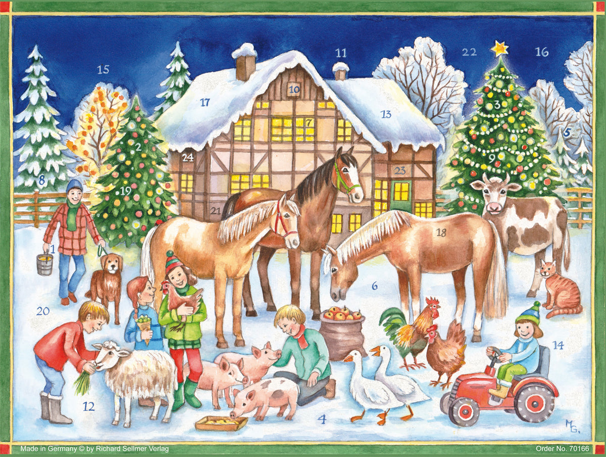 Adventskalender Hästgård – Richard Sellmer