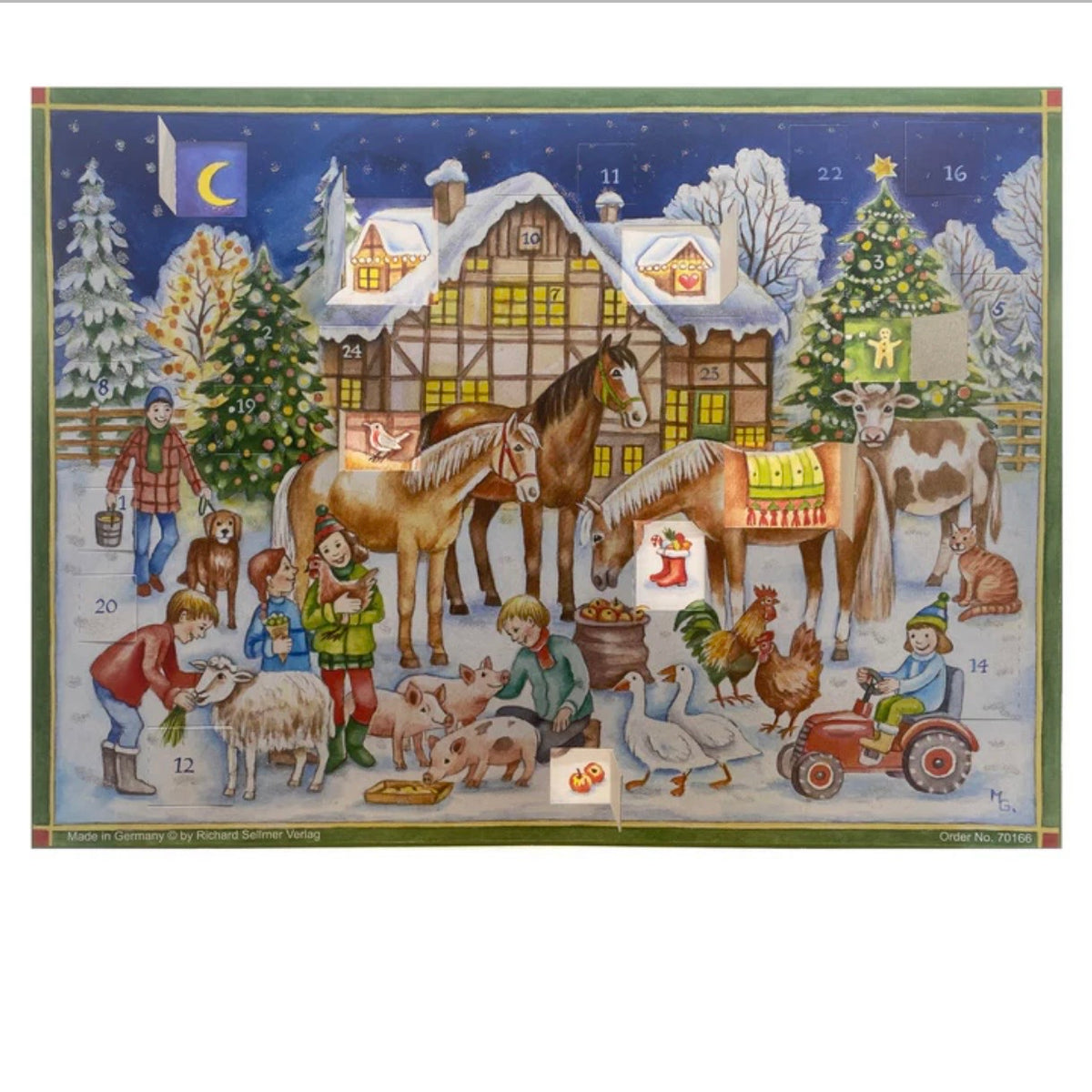 Adventskalender Hästgård – Richard Sellmer