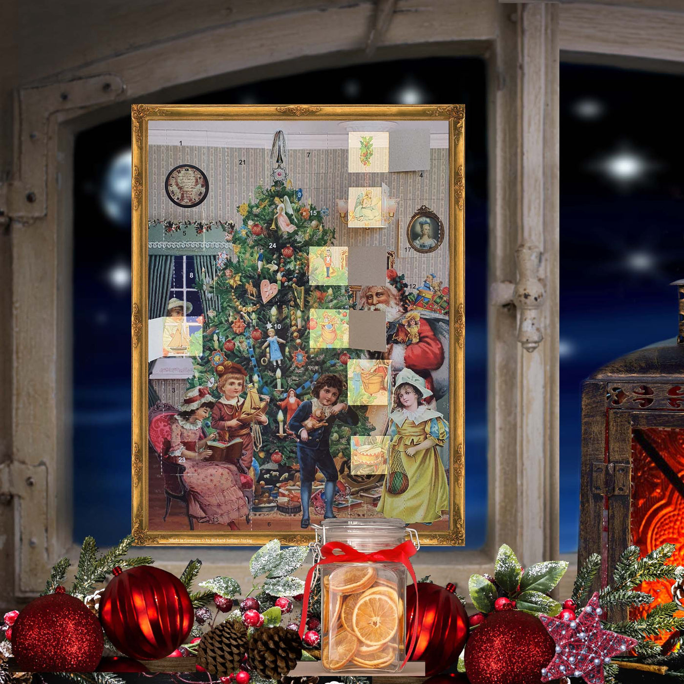 Adventskalender Julgran