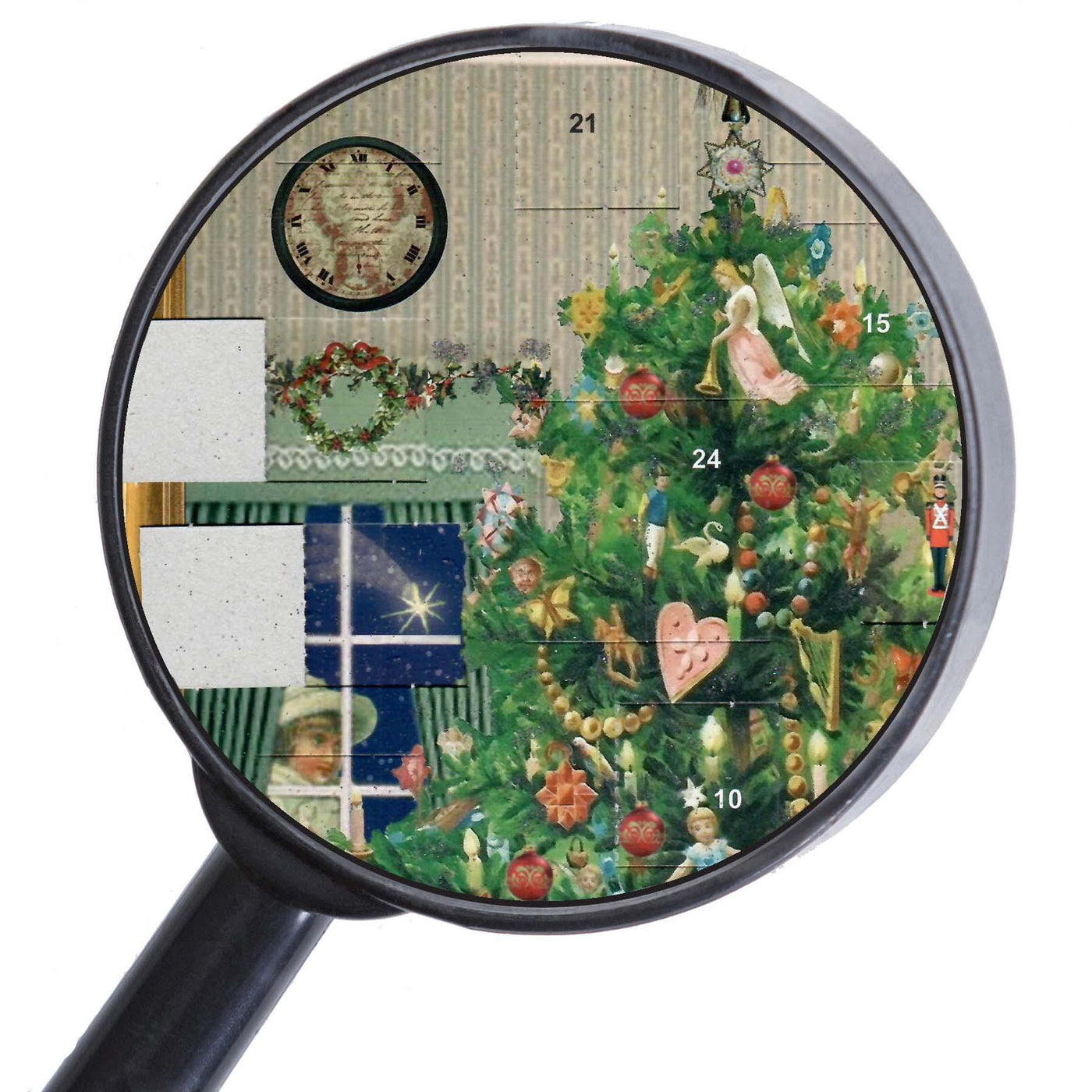 Adventskalender Julgran