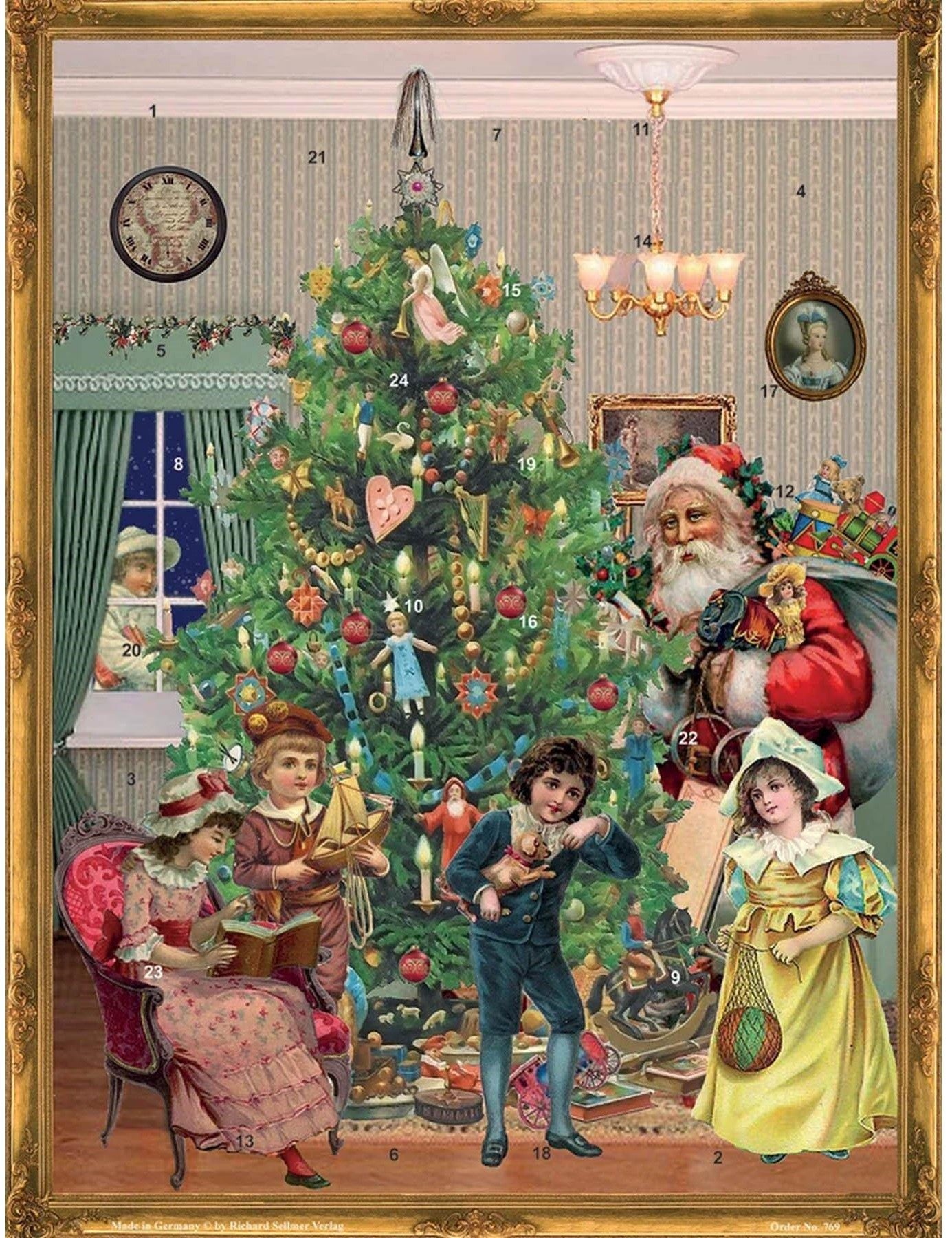 Adventskalender Julgran