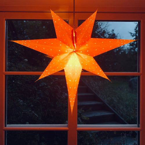 Adventsstjärna Orange