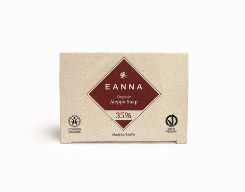 Tvål, Aleppo, 35%, Cosmos Organic, Eanna