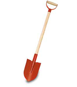 Barnspade lång