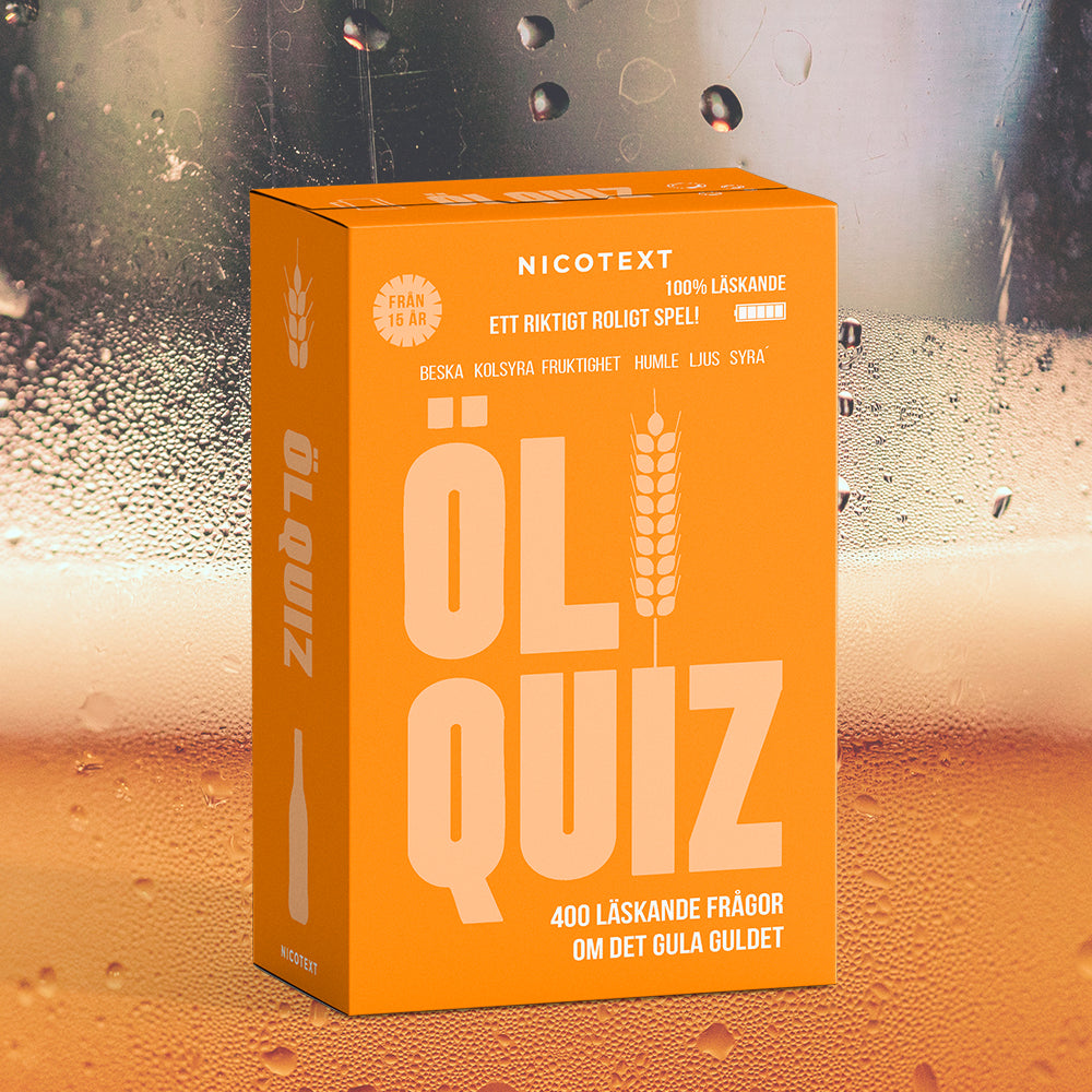 Ölquiz – 400 frågor om det gula guldet