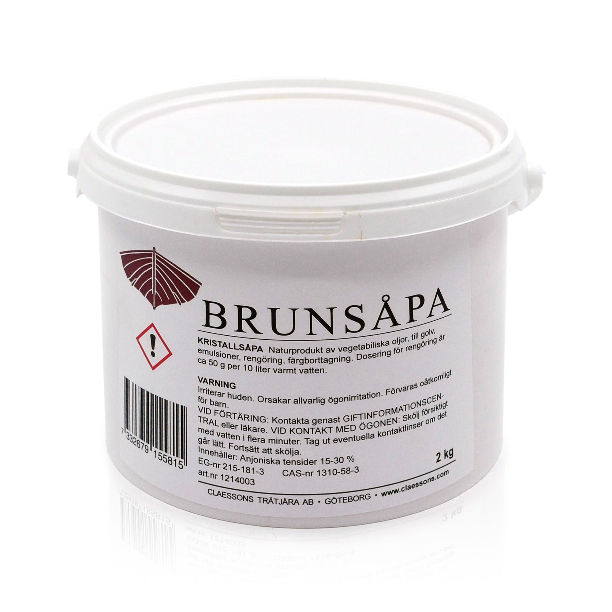 Brunsåpa 2 kg