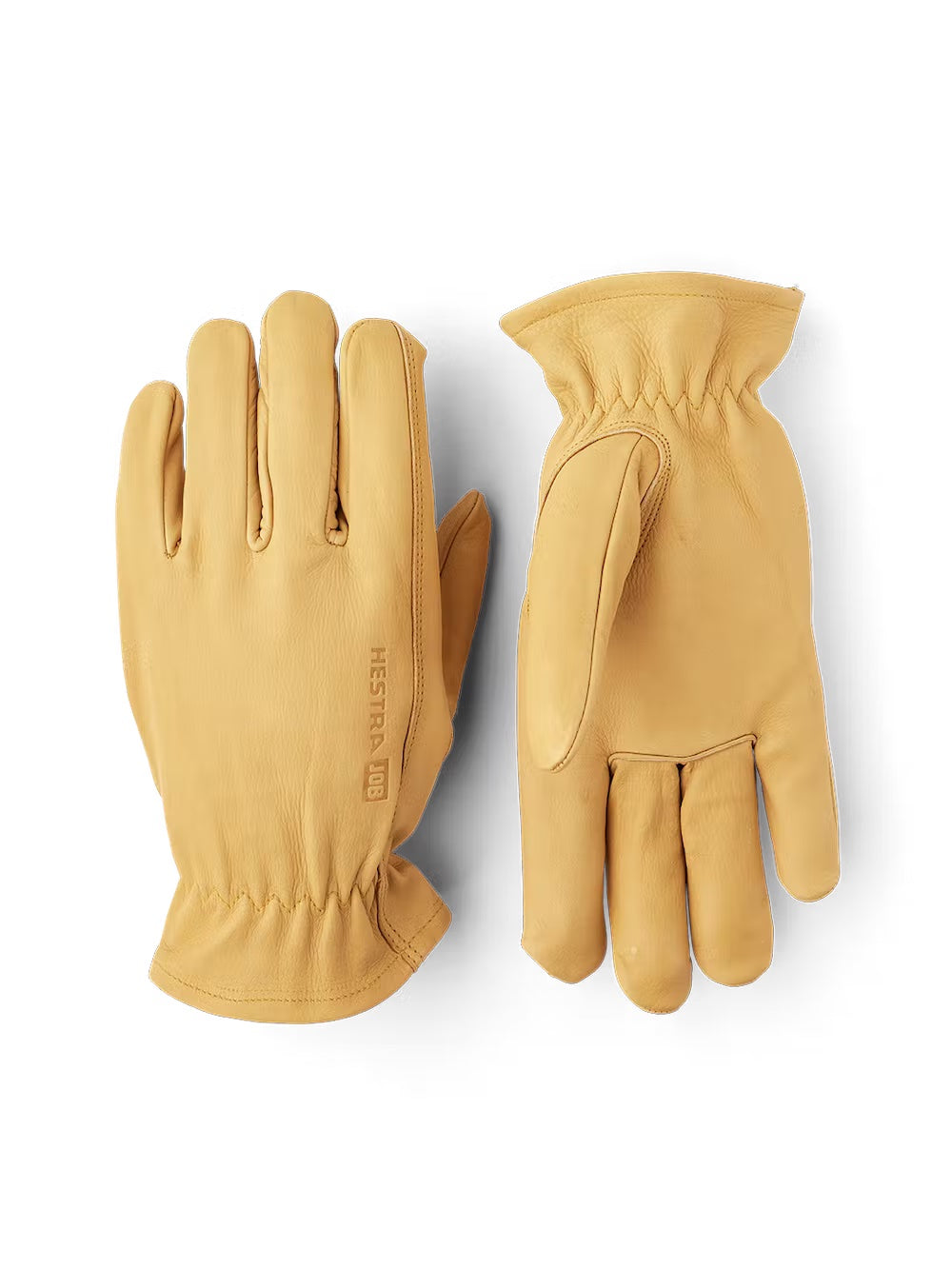 Handske Drivers Work Yellow Hestra