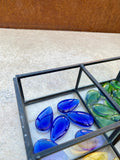 Glasdroppar Indigo & Friends