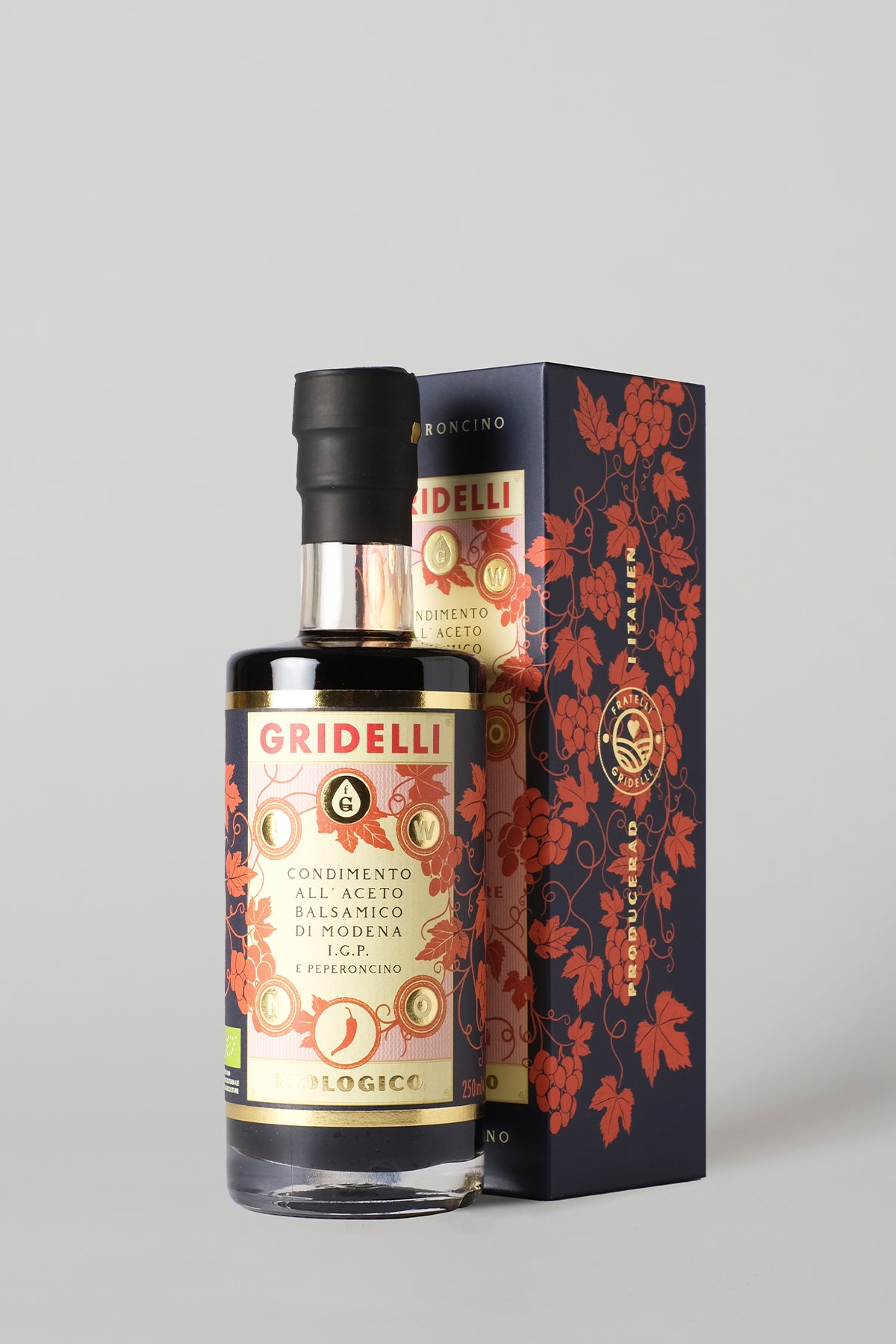 Aceto balsamico I.G.P., Peperoncino Gridelli