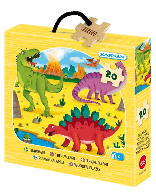 20 bitar Dinosaurier