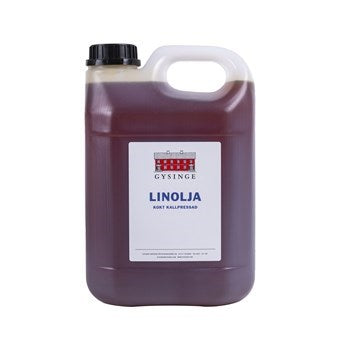 Linolja kokt kallpressad 1 l