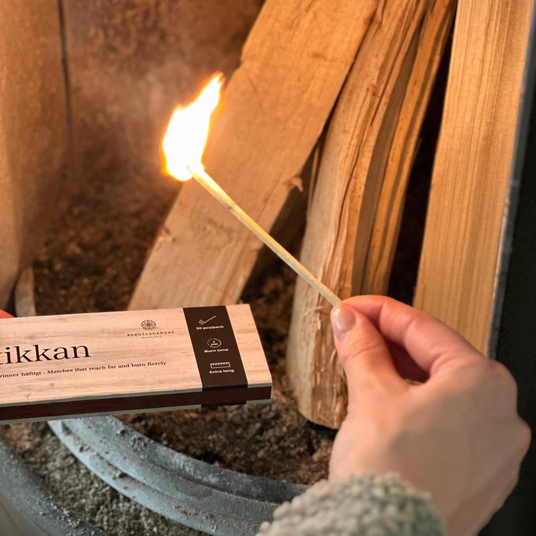 Långstikkan – extralånga stormtändstickor